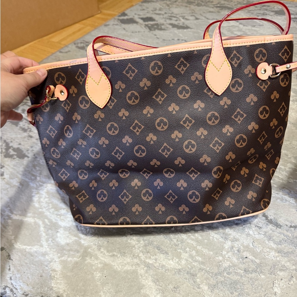 Brown Designer Tote Bag